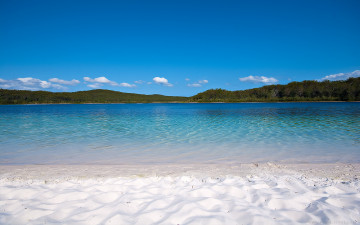 Картинка the fabulous lake mckenzie on fraser island australia природа реки озера