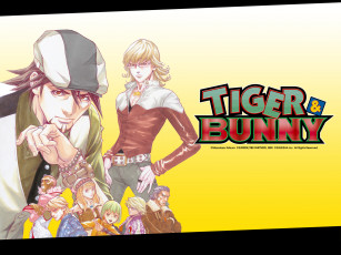 обоя tiger, and, bunny, аниме