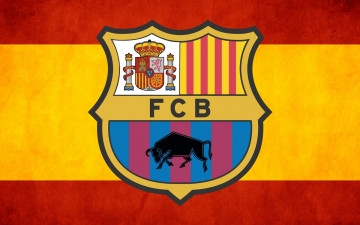 Картинка спорт эмблемы клубов барса испания клуб эмблема бык фк барселона