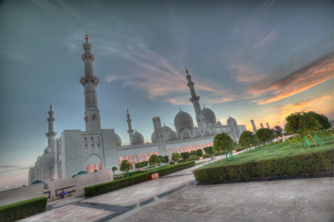 Обои картинки фото sheikh, zayed, grand, mosque, abu, dhabi, uae, города, абу, даби, оаэ, мечеть, шейха, зайда, абу-даби
