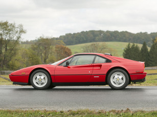 Картинка автомобили ferrari 328 gtb us-spec красный