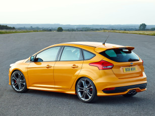 Картинка автомобили ford желтый 2014г st focus