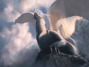 Картинка фэнтези драконы крылья дракон