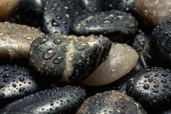 Картинка природа камни +минералы капли