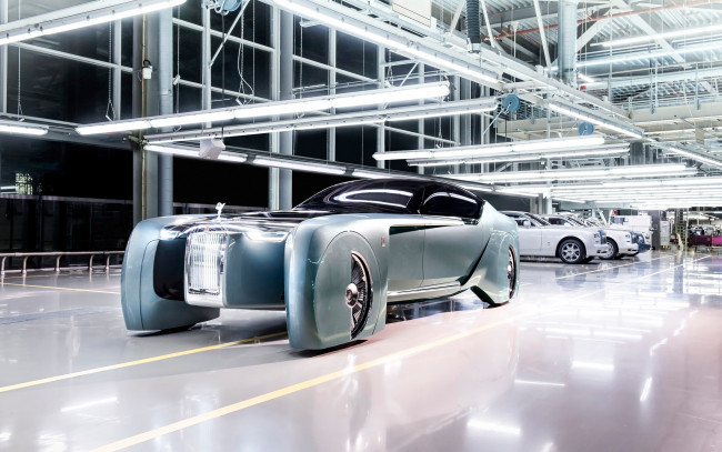 Обои картинки фото 2016-rolls-royce-vision-next-100, автомобили, rolls-royce