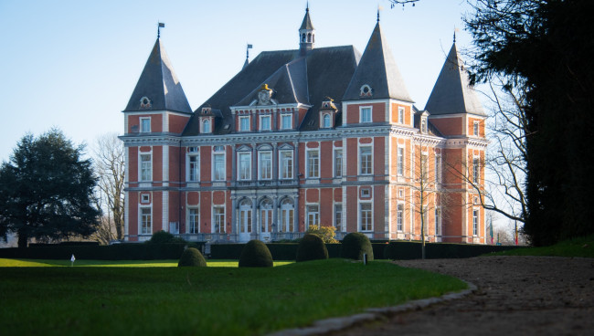 Обои картинки фото castle petegem, belgium, города, замки бельгии, castle, petegem