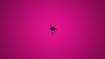 Картинка векторная графика фламинго