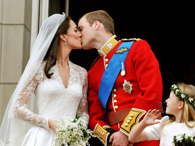 Обои картинки фото разное, знаменитости, kate, prince, william