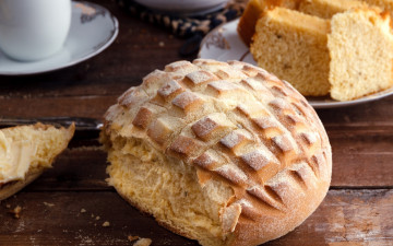Картинка еда хлеб +выпечка натюрморт посуда