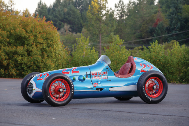 Обои картинки фото автомобили, классика, indy, lesovsky-offenhauser, 1949г, car, race, 500
