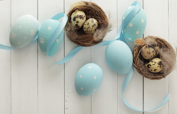 Картинка праздничные пасха лента гнездо яйцо