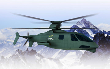 Картинка авиация 3д рисованые v-graphic вертолет полет