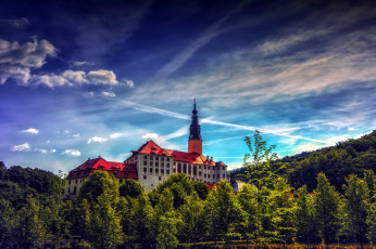 Картинка weesenstein+castle города замки+германии weesenstein castle