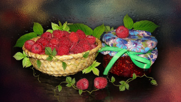 Картинка еда малина обои на рабочий стол варенье из малины ягода авторское фото елена аникина натюрморт