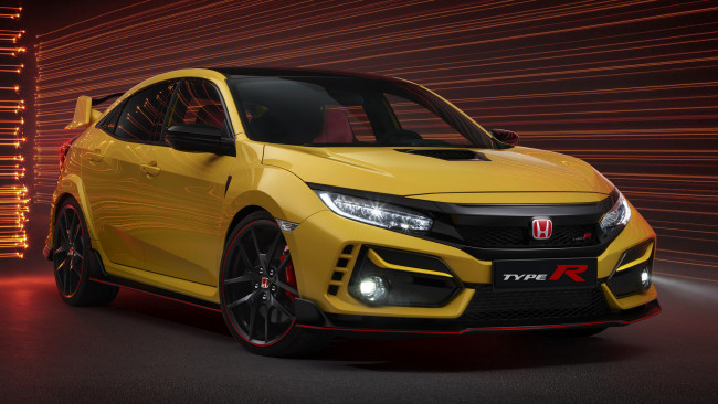 Обои картинки фото honda civic type r limited edition 2020, автомобили, honda, civic, type, r, limited, edition, 2020, крутая, японска, тачка, при, правильном, тюнинге, ебёт, всё, что, движется