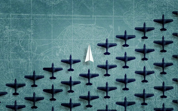 Картинка авиация 3д рисованые graphic самолёты