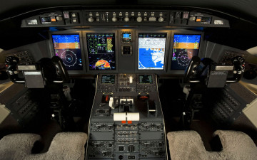 Картинка авиация кабина пилотов приборы кабика самолёта