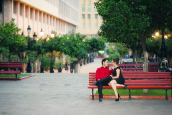 Картинка разное мужчина+женщина девушка город парень настроение свидание