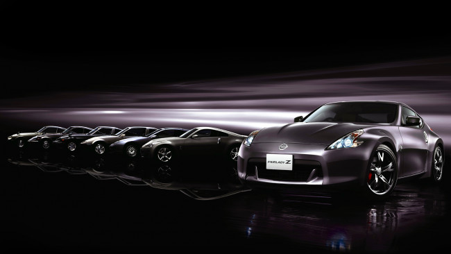 Обои картинки фото nissan, 370z, автомобили, datsun, motor, co, ltd, легковые, коммерческие, Япония