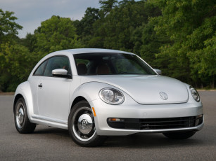 Картинка автомобили volkswagen 2015г beetle classic светлый