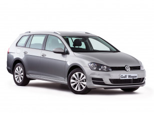 Картинка автомобили volkswagen golf tsi bluemotion wagon au-spec typ 5g 2014г светлый