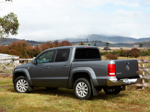 Картинка автомобили volvo темный 2010г au-spec highline cab double amarok volkswagen