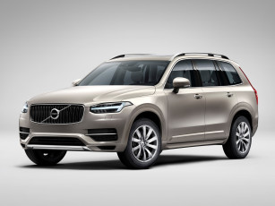 обоя автомобили, volvo, xc90, светлый, 2014г, t5