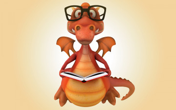Картинка 3д+графика юмор+ humor 3d funny dragon дракон