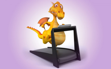Картинка 3д+графика юмор+ humor funny 3d дракон dragon