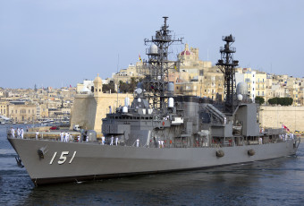 обоя dd-151 asagiri, корабли, крейсеры,  линкоры,  эсминцы, вмф