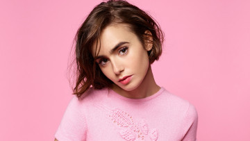 обоя lily collins , 2018, девушки, lily collins, lily, collins, cute, актриса, модель, лили, коллинз