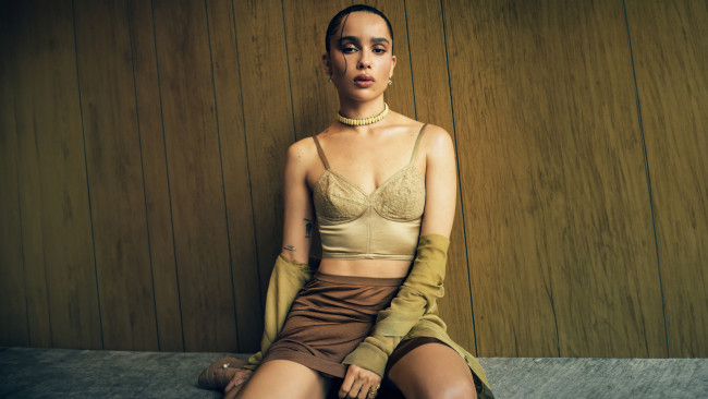 Обои картинки фото zoe kravitz esquire magazine 2024, девушки, zoe kravitz, зои, кравиц, журнал, esquire, мoдeль, актриса, фoтoсeссия, знаменитости, upskirt, под, юбкой, тень, прикрыла, рукой, расставила, раздвинула, ноги