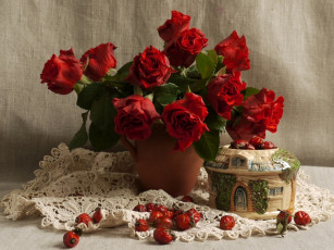 Картинка nomdata зрелость красота цветы розы