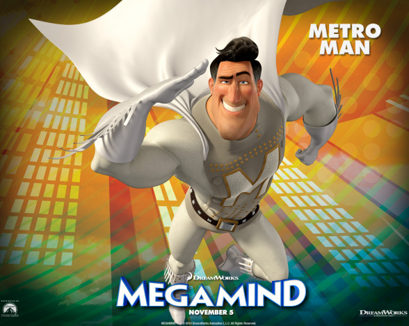 Обои картинки фото megamind, мультфильмы