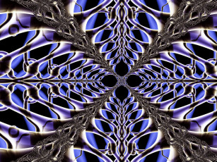 Картинка 3д графика fractal фракталы узор фрактал