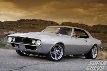 Картинка 1967 chevrolet camaro автомобили