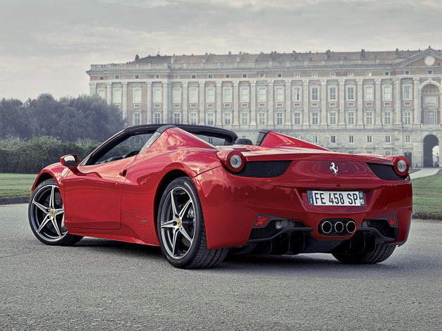 Обои картинки фото ferrari, 458, spider, автомобили