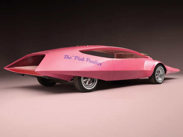 Обои картинки фото pink, panther, car, автомобили, unsort, panther1