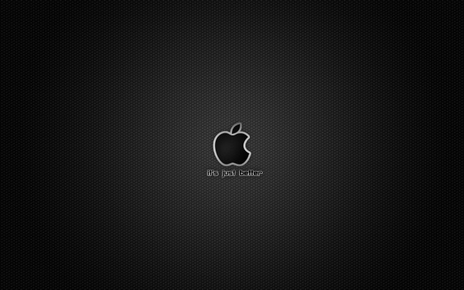 Обои картинки фото компьютеры, apple, тёмный, логотип