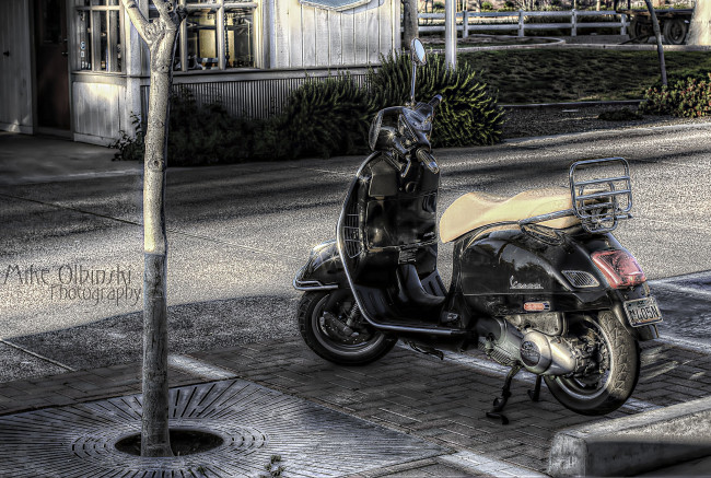 Обои картинки фото мотоциклы, мотороллеры, оса, vespa