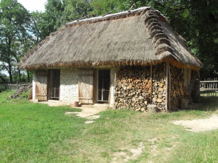 Картинка разное сооружения постройки домик дрова