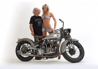 Картинка мотоциклы мото девушкой moto girl crocker