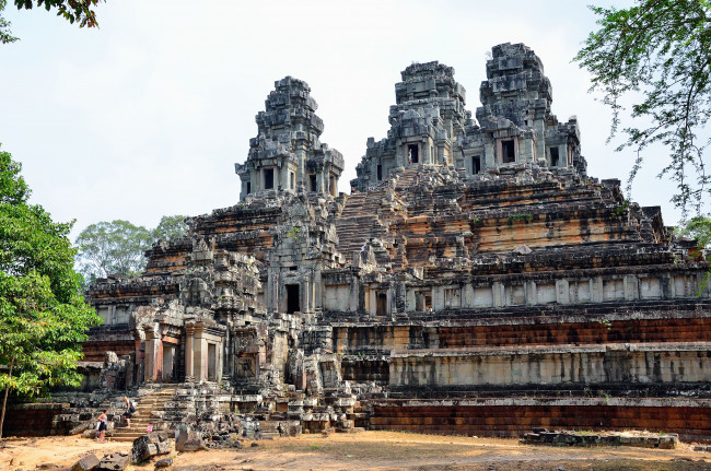 Обои картинки фото ангкор, камбоджа, города, исторические, архитектурные, памятники, руины, храм