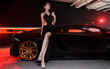 Картинка автомобили авто+с+девушками model zhy kiko e-gt lp988 dmc lamborghini