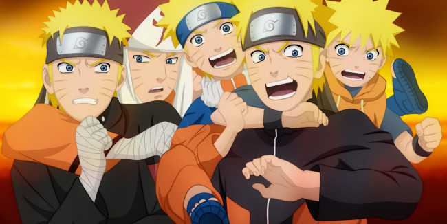 Обои картинки фото аниме, naruto, brother, forever