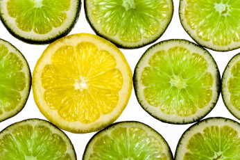 Картинка еда цитрусы лимон лайм макро