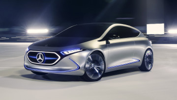 Картинка mercedes-benz+eqa+concept+2017 автомобили mercedes-benz 2017 concept eqa