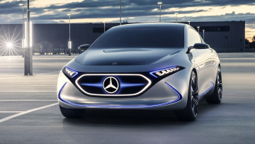 Картинка mercedes-benz+eqa+concept+2017 автомобили mercedes-benz 2017 concept eqa