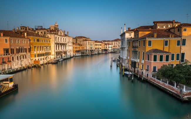 Обои картинки фото города, венеция , италия, channel, канал, venice, grand, canal, венеция, italy, panorama, cityscape