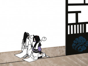 Картинка аниме mo+dao+zu+shi вэй усянь лань ванцзи наказание